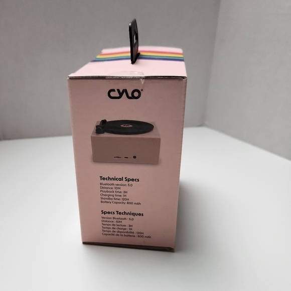 CYLO Mini Retro Wireless Bluetooth Speaker - Picture 4 of 12